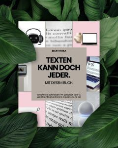Buch Neuauflage Texten kann doch jeder – Cover