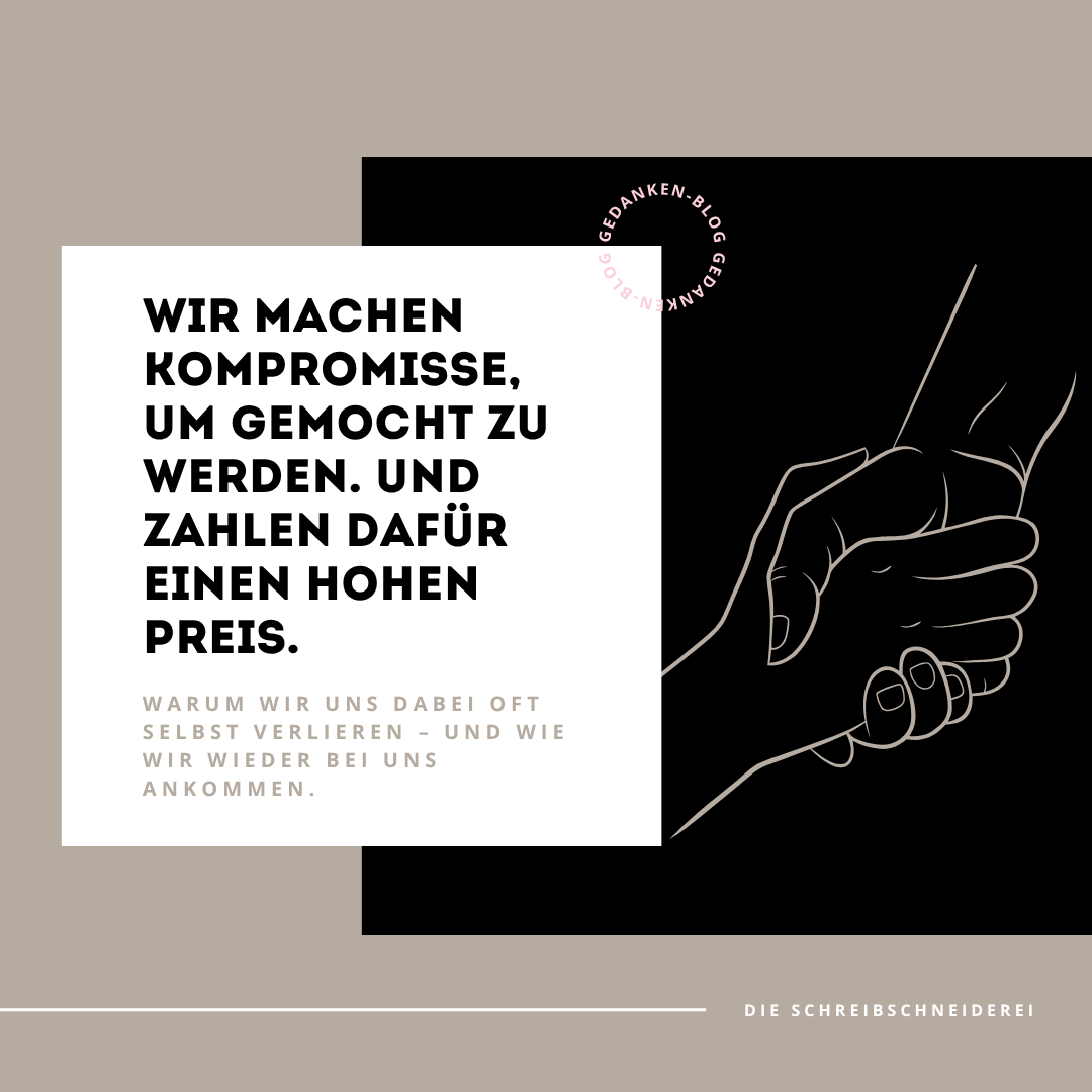 Kompromisse, um gemocht zu werden