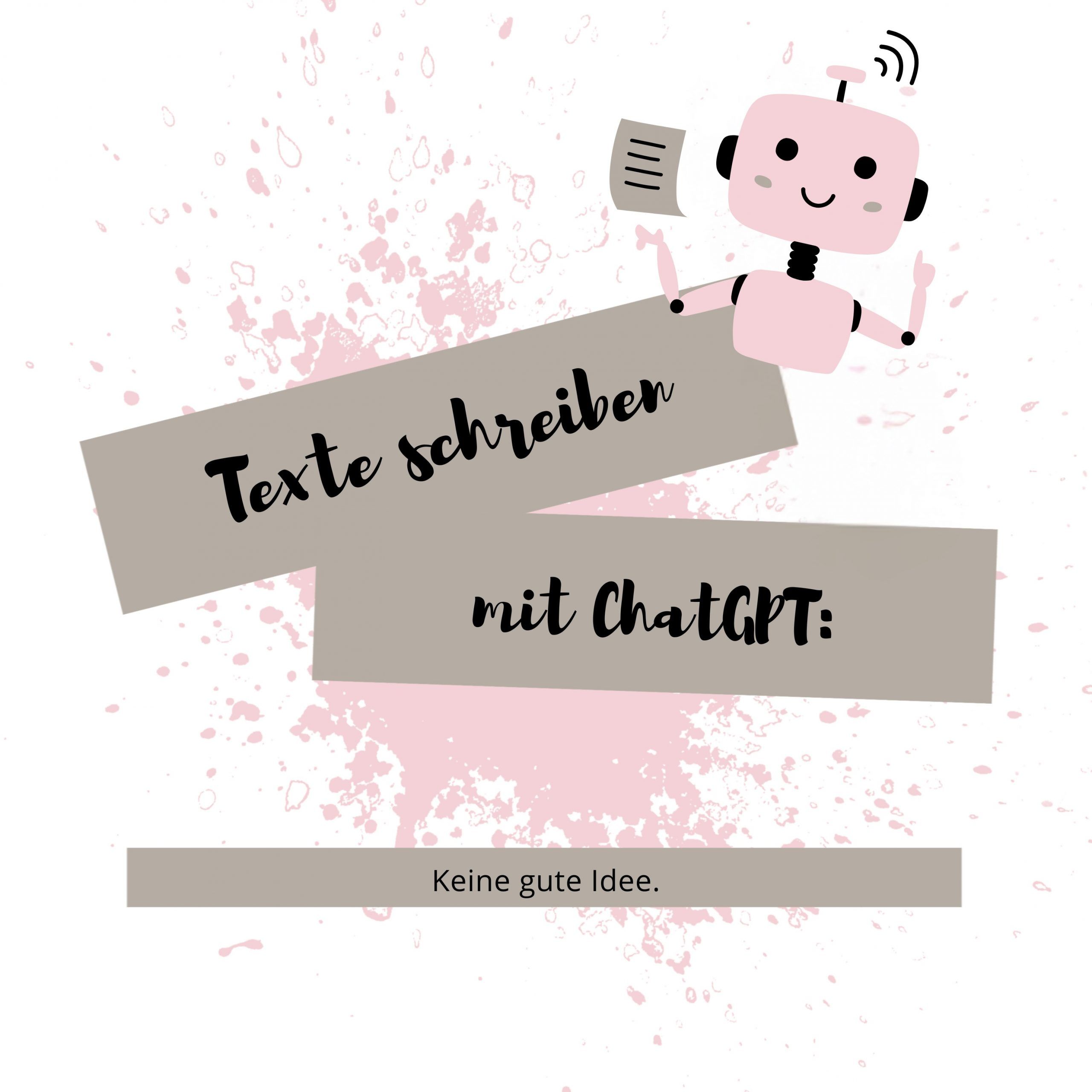 Texte schreiben mit ChatGPT